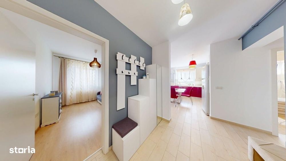 Apartament 3 camere, mobilat și utilat, boxa depozitare - Sibiu