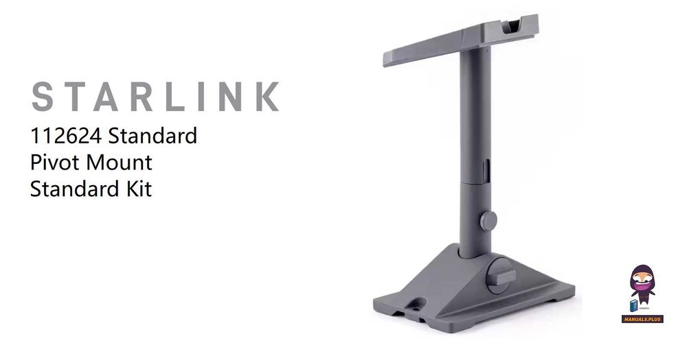 Starlink Standard Kit V4 с Gen 3 Router + Pivot mount