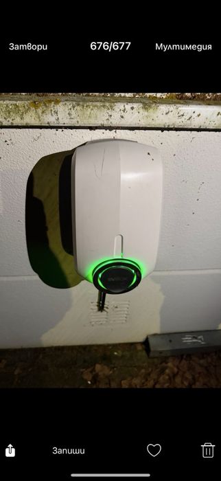 Нова Зарядна станция ЕVBOX ЕLVI 22 KW-за външен монтаж Висок клас