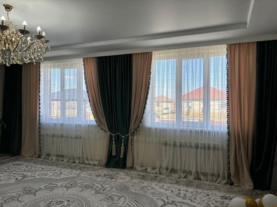 Шторы и тюль комплект
