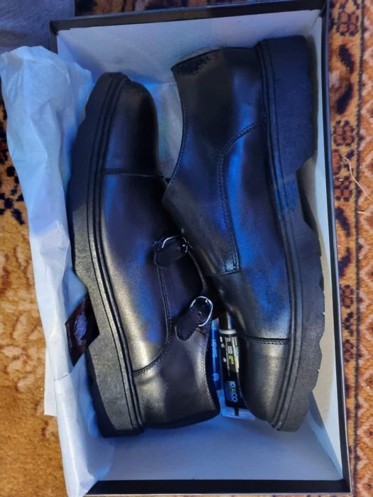Pantofi Ducă di Morrone Mocasini Bărbați piele GULIANO 44 NEGRU