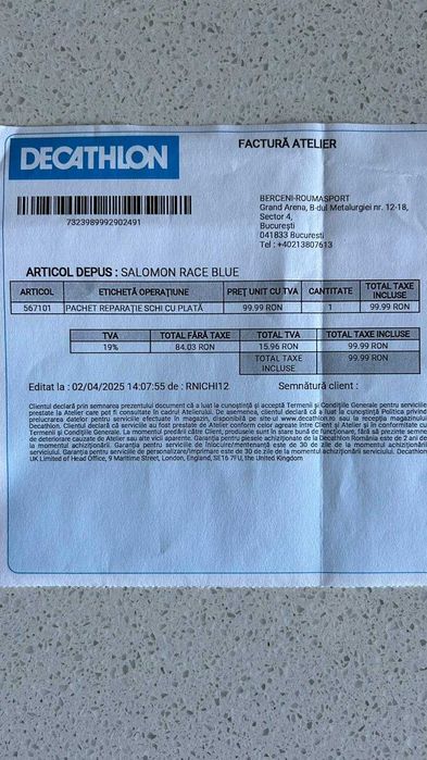 Schiuri SALOMON Race GS 175 cm