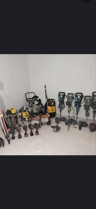 Inchirieri scule: Placa,Mai,Drujba Beton,Motoburghiu,Generator,Carota