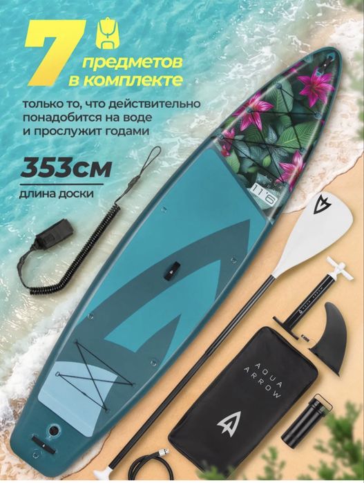 Сапборд надувная доска с полным комплектом