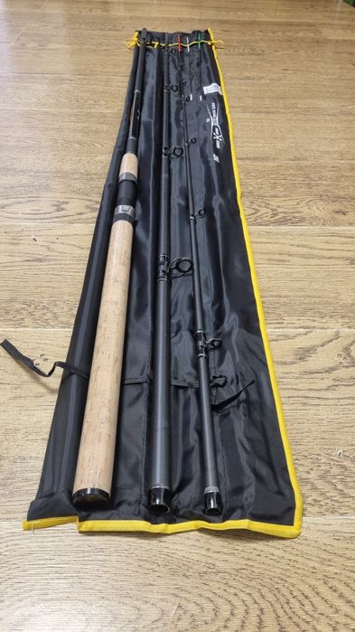Lanseta Feeder FL FALCONS POWER 3.90 180g +  Mulineta FL SPARKLER 6000