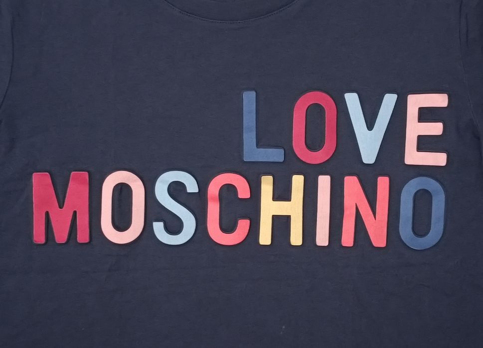 Love Moschino Shirt оригинална тениска M памучна фланелка памул