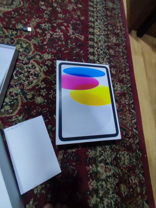 Ipad A16
Xotira 128GB
Wi-Fi 
Xolati yangi
Yomkost 100
ruchkasi bor
Zas