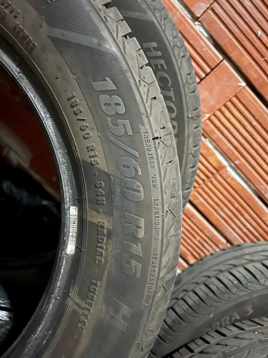 Летни гуми Matador 165 / 65 / 15 (2 броя) + 185 / 60 / 15 (2 броя)