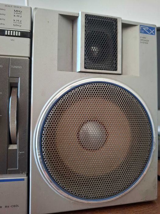 Radiocasetofon retro Panasonic RX-C60L, DEFECT