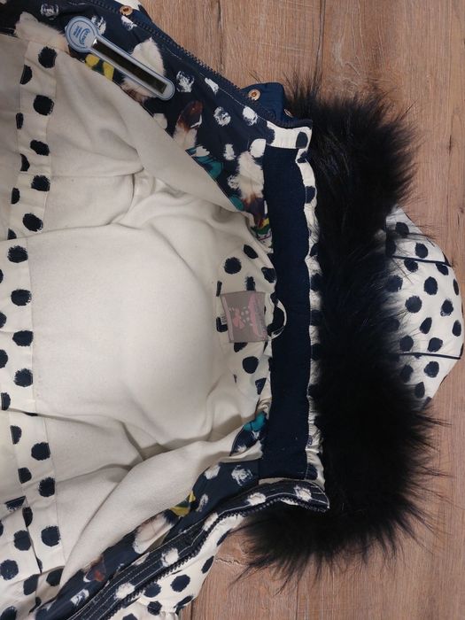 Зимний костюм для девочки, размер 110