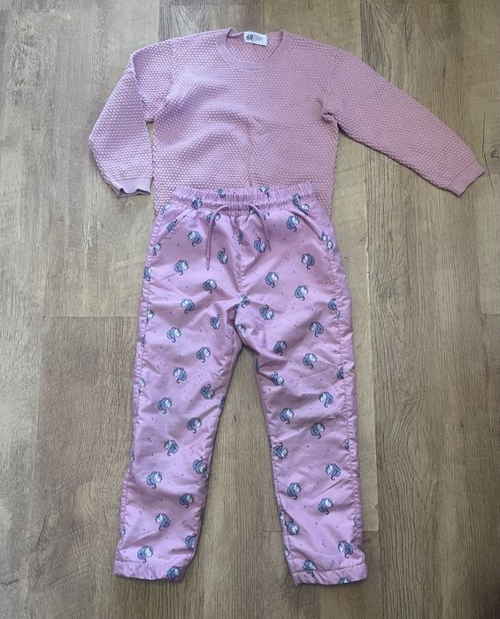 Штаны и джемпер для девочки