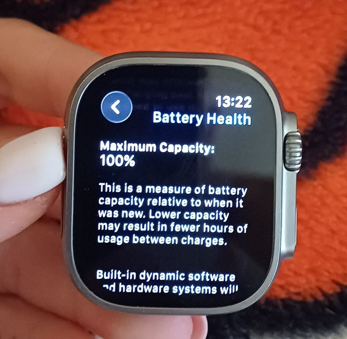 Apple watch Ultra 2 Titanium orange + 3 curele