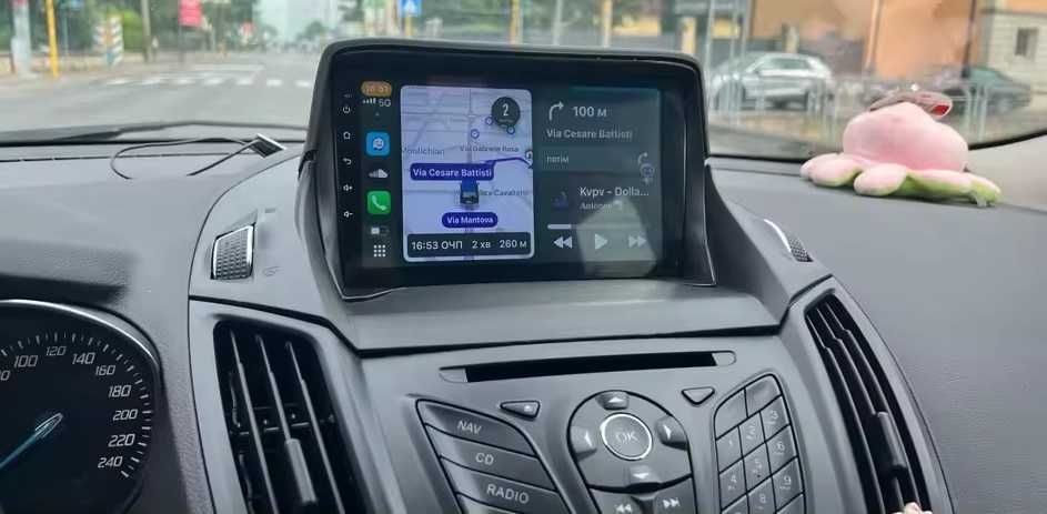 Мултимедия 9″ Android 14 за FORD ESCAPE III KUGA 2 CARPLAY навигация RDS DSP GPS