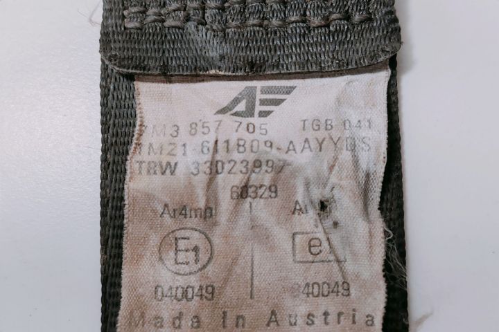 Centura de siguranta stanga fata 7M3857705 Volkswagen VW Sharan prima