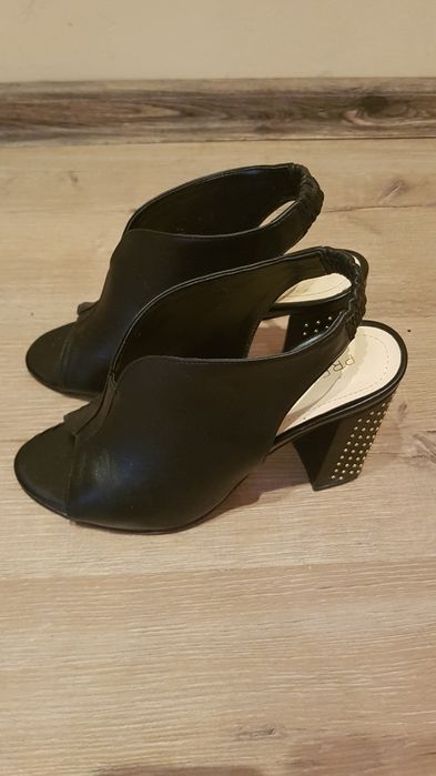 Дамски елегантни обувки естествена кожа