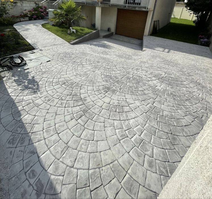 Beton amprentat calitate premium