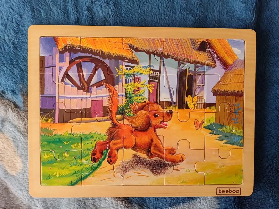 Деревянные пазлы для детей от 3+.