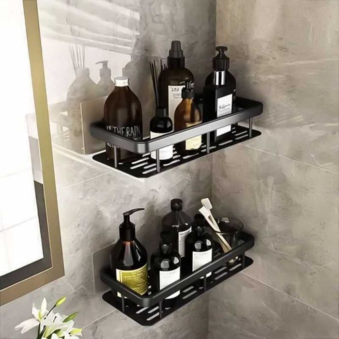 Алуминиеви поставки за баня Ruhhy – 2 броя