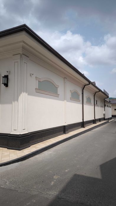 Травертин, Аточенто, Мармарина  фасада домов