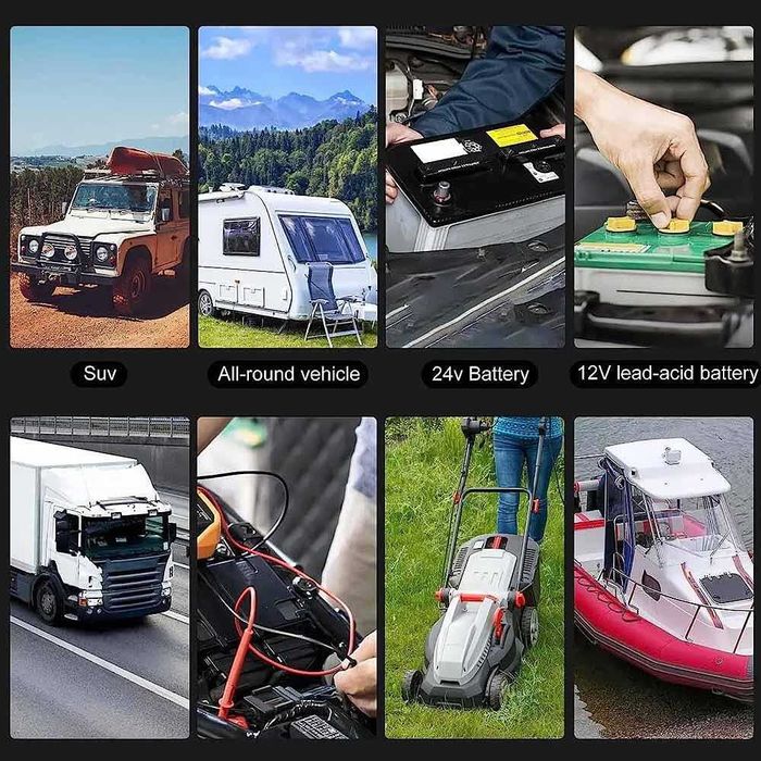 Автоматично зарядно устройство за акумулатори 12V/8A, 24V/4A XTROBB