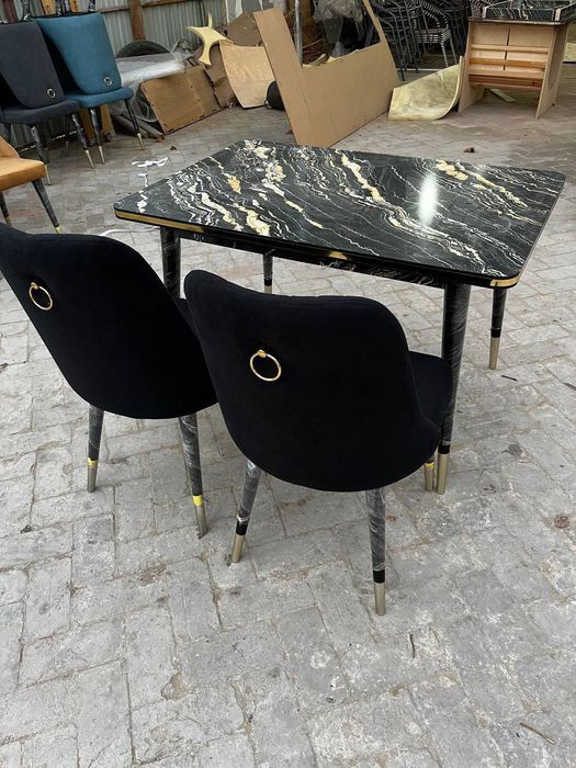 Mehmonxona kafelar uchun stol stullar