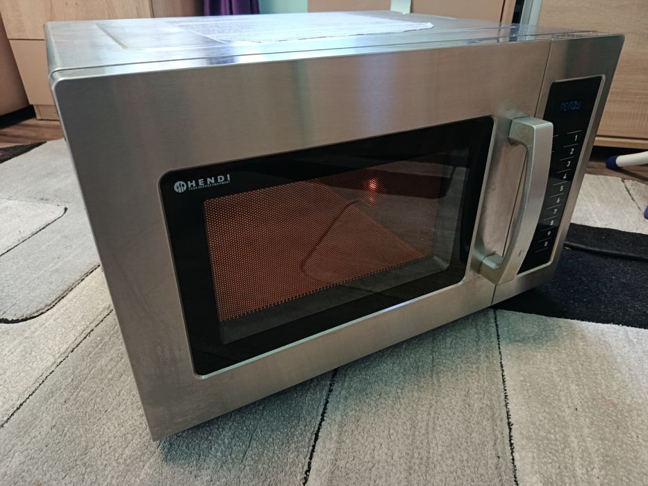 Cuptor microunde profesional HENDI 34L 3000W - FUNCȚIONAL