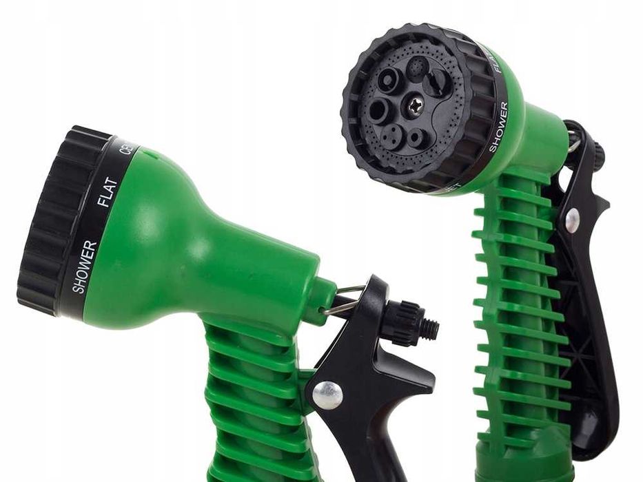 Furtun de gradina extensibil 15m cu pistol stropire 7 functii