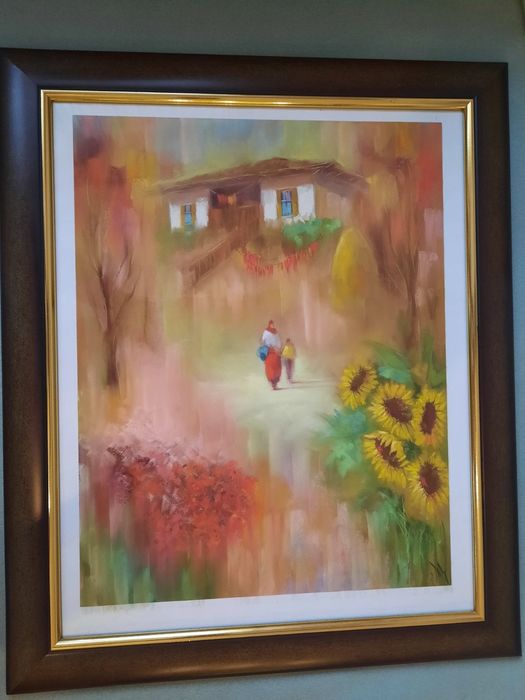 Картина "Слънчогледи"