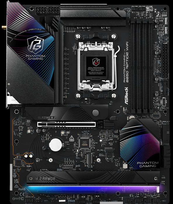 ASRock B850 Riptide WiFi Гарантии до 2029 года без торга