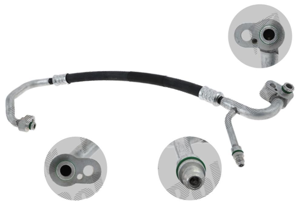 Conducta aer conditionat Audi A3; Seat Altea, Leon; Skoda Octavia, Superb, Yeti; VW Caddy, Eos, Golf 6 202016, 2.0 TDI, Material: aluminiu; cauciuc,