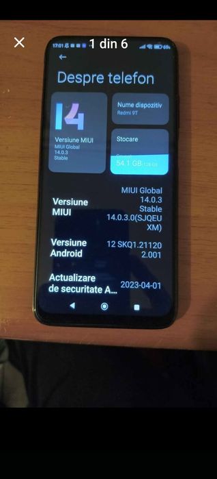 Vand xiaomi redmi 15 4g neactivat si Xiaomi redmi 9T pro