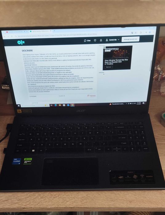 Laptop accer aspire