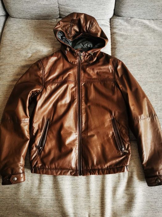Кожено яке Massimo Dutti, размер М