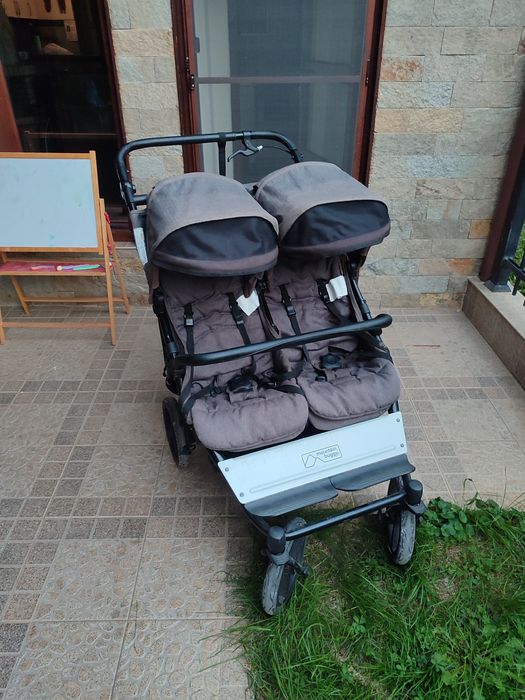 MOUNTAIN BUGGY Комбинирана количка за близнаци DUET V3 LUXURY РИБЕНА К