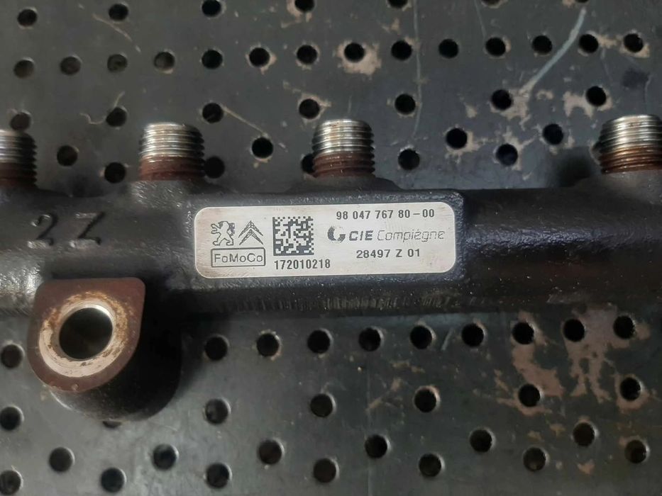 rampa injectoare 1.6 hdi peugeot 308 208 508 5008 citroen c3 c4 9804776780