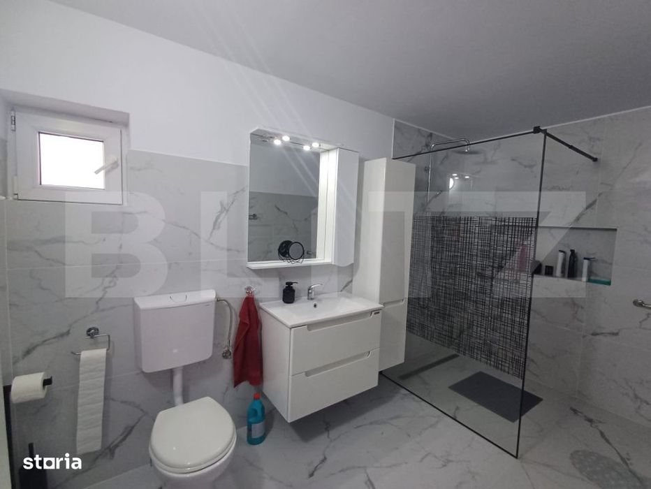 Casa de vanzare mobilata,finisaje premium,zona Excelenta - Teius