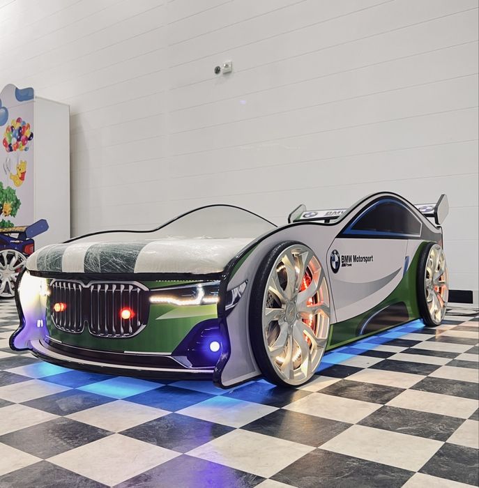 «Vroom!» — кровать для счастливых снов и ярких приключений!