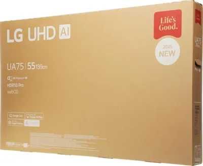 LG NEW 55UA75009LA 4K SMART без рамочный по низким ценам+Доставка!