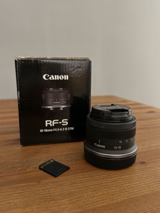 obiectiv Canon RF 10-18mm