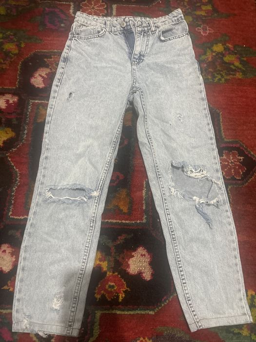 Джинсы шалбар брюки