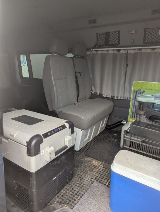 Camper proiect Ford transit 2.4 125 cp
