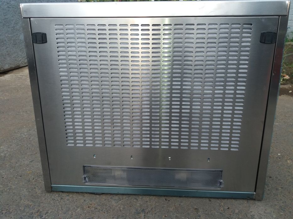 вытяжка никелированная