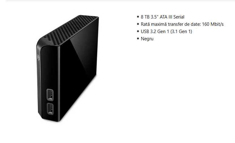 Vand  HDD Portabil 8TB 12TB  External Hardisk USB Drive
