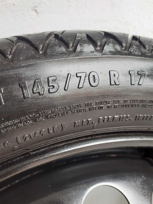 Roata rezerva SLIM R17 DACIA Duster, Bigster