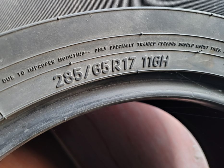 Продам 4 колеса 285×65 r 17