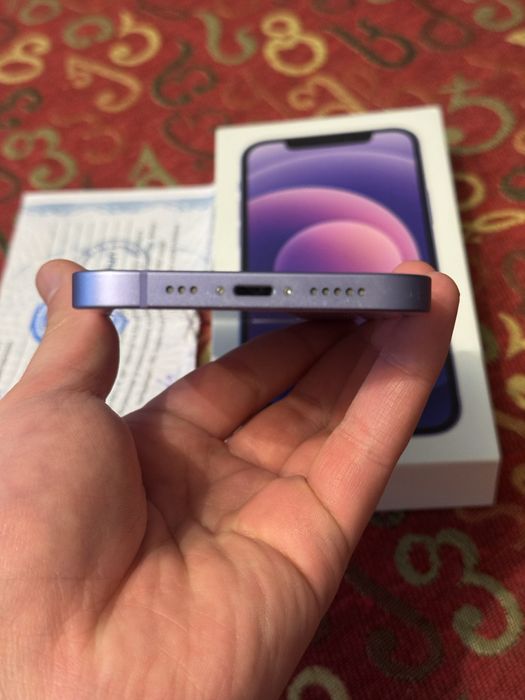 Iphone 12 фиолетовый