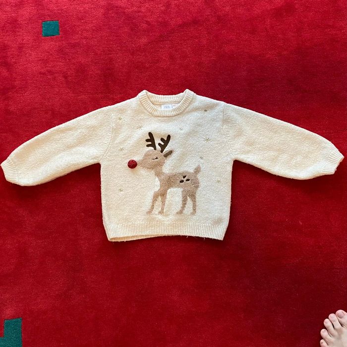 Set pulovere si rochiță din lână,  copii, Zara, marime 3-5ani