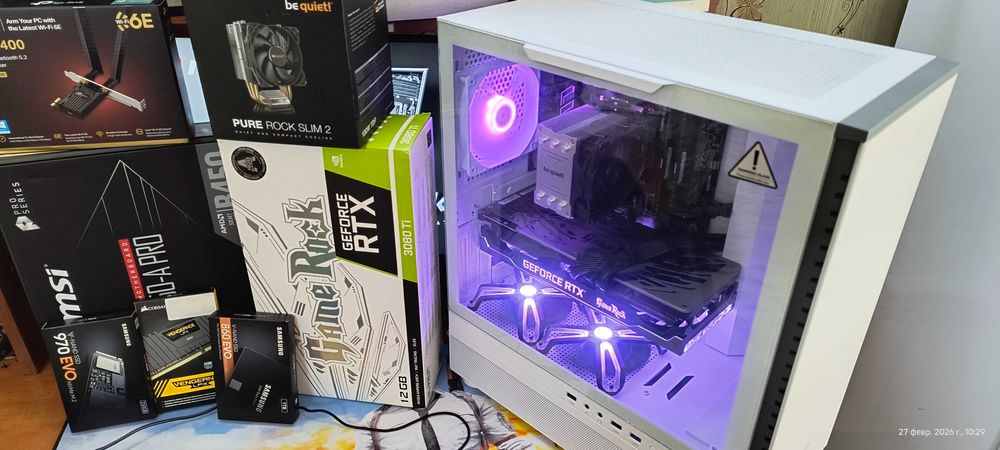 Ryzen 7 5700X3D RTX 3080Ti-12 гб озу-32гб ссд-1000, 250 гб