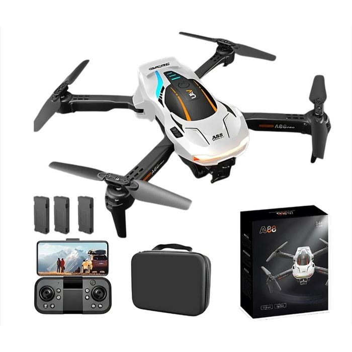 Дрон A88 PRO, модел Състезателен , сгъваем с двойна 1080P камера