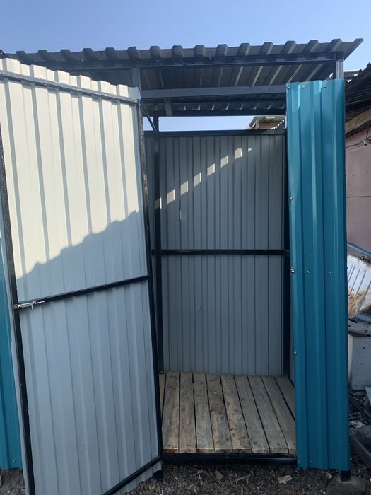 Душ уличный с раздевалкой